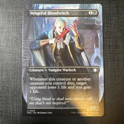 Vengeful Bloodwitch (Borderless) Foundations Regular - Image 1