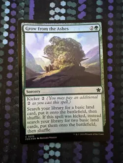 Grow from the Ashes (Foil) - 0225 - Foundations - Magic the Gathering (MTG) NM/M - Image 1