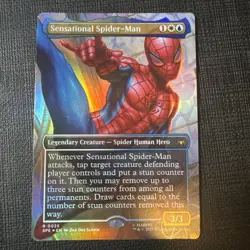 Sensational Spider-Man (Borderless) Marvel's Spider-Man: Eternal-Legal Foil - Image 1
