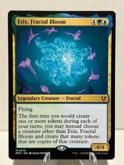Esix, Fractal Bloom 210 M Commander: Murders at Karlov Manor NM MTG - Image 1