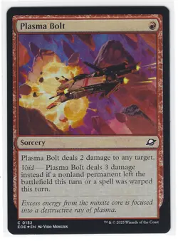 Plasma Bolt | FOIL | NM | MTG | 0152 | Common | EOE - Edge of Eternities - Image 1