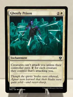 Ghostly Prison 67 U Commander: Murders at Karlov Manor NM MTG - Image 1