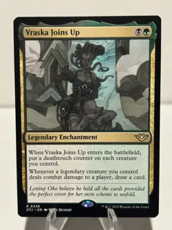 Vraska Joins Up 236 R Outlaws of Thunder Junction NM MTG - Image 1