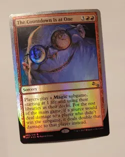MTG The Countdown is at One Foil The List 080/216 Magic the Gathering Reprints - Image 1