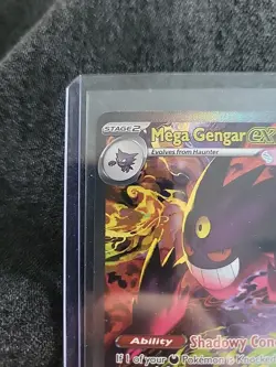 Mega Gengar Ex 284/217 SPECIAL ILLUSTRATION RARE Ascended Heroes Pokemon, NM. - Image 4