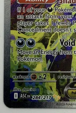 Pokemon TCG: Mega Gengar EX 284/217 - Special Illustration Rare -Ascended Heroes - Image 4