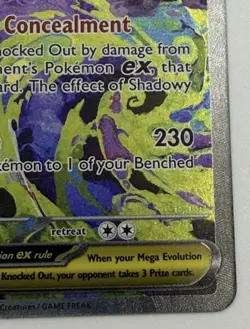 Pokemon TCG: Mega Gengar EX 284/217 - Special Illustration Rare -Ascended Heroes - Image 5
