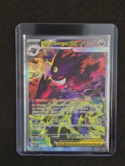 2026 Pokemon Ascended Heroes Mega Gengar EX 284/217 Special Illustration Rare - Image 1