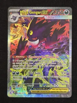 2026 Pokemon Ascended Heroes Mega Gengar EX 284/217 Special Illustration Rare - Image 2