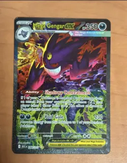 Pokemon TCG Mega Gengar Ex 284/217 Special Illustration Rare SIR Ascended Heroes - Image 1