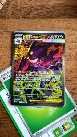 Mega Gengar EX 284/217 SIR Special Illustration Rare Pokemon Ascended Heroes UK - Image 1