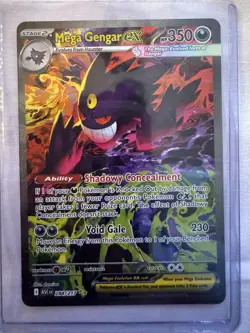 Mega Gengar EX 284/217 SIR Special Illustration Rare Pokemon Ascended Heroes UK - Image 1