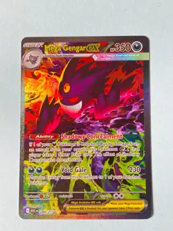 Mega Gengar EX 284/217 SIR Special Illustration Rare Pokemon Ascended Heroes UK - Image 1