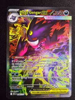 Pokemon TCG Mega Gengar Ex 284/217 Special Illustration Rare Ascended Heroes - Image 1