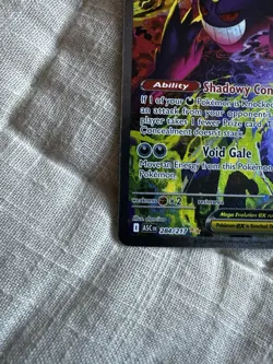 Pokemon TCG Mega Gengar Ex 284/217 Special Illustration Rare Ascended Heroes - Image 4