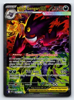 Pokemon - Mega Gengar ex 284/217 Special Illustration Rare - Ascended Heroes NM - Image 1