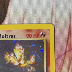 Pokemon Blaine's Moltres Gym Heroes 1/132 Unlimited Edition Holo Rare MP - Image 5