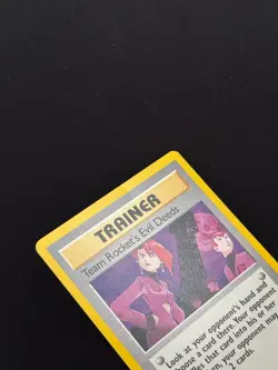 Team Rocket's Evil Deeds 1st Edition 103/105 Neo Destiny Regular Pokemon Card MP - Image 3