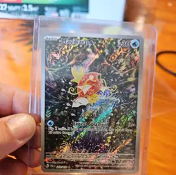 Pokemon Magikarp SV02: Paldea Evolved 203/193 Illustration PACK FRESH MINT HOLO - Image 3