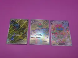 Pokemon TCG Bulbasaur Venusaur And Ivysaur Complete Set 151 Scarlet & Violet - Image 1