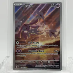 Pokemon TCG Surging Sparks Mesprit #204/191 Illustration Rare LP+ - Image 1
