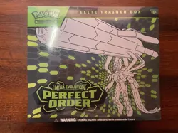 Pokemon TCG: Perfect Order ETB (Elite Trainer Box) - Brand New Factory Sealed - Image 1