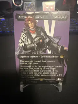 1x Ardyn, the Usurper 0379, Borderless Art, Final Fantasy, MTG NM - Image 1