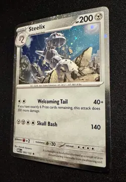 Steelix 093/132 Cosmos Holo Mega Evolution - Image 2