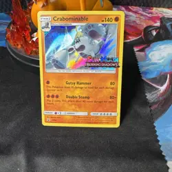 Crabominable SM47 STAMPED - Burning Shadows : Prerelease Promo -Pokemon TCG 2017 - Image 1