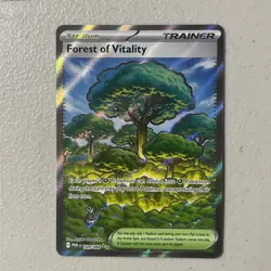 Forest of Vitality 109/088 - Full Art Pack Fresh - In Hand Pokemon TCG NM - Image 1