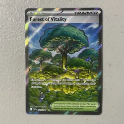Forest of Vitality 109/088 - Full Art Pack Fresh - In Hand Pokemon TCG NM - Image 2