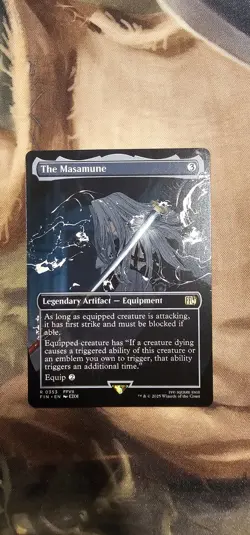 Sephiroth Fabled Soldier Final Fantasy MTG Mythic Card NM Condition - Image 3