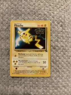 1999 Pokemon Pikachu Kids WB Presents the First Movie Promo Card #2, #3, #4, #5 - Image 5