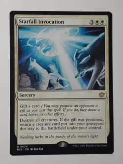 MTG Starfall Invocation 0034 Bloomburrow - Image 1