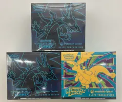 Lot of (3) Pokemon TCG PC ETB (2) Phantasmal Flames (1) Ascended Heroes - Image 1