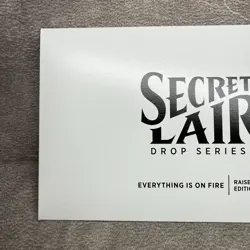 Secret Lair Drop Everything Is On Fire Raised Foil Edition SLD MTG NEW - Image 3