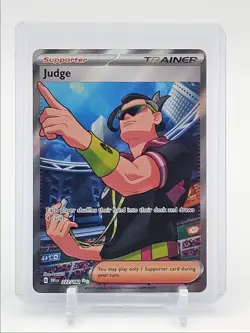 JUDGE 2025 POKEMON S&V DESTINED RIVALS ULTRA RARE C 222/182 Q2714 - Image 1