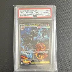 Pokemon TCG Mega Charizard X ex 125/094 Phantasmal Flames SIR Holo PSA 10 - Image 1