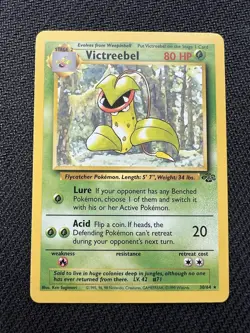 Pokemon TCG Victreebel 30/64 Jungle Set Non-Holo Rare Unlimited LP+/NM - Image 1