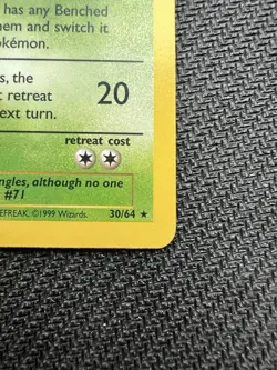 Pokemon TCG Victreebel 30/64 Jungle Set Non-Holo Rare Unlimited LP+/NM - Image 4