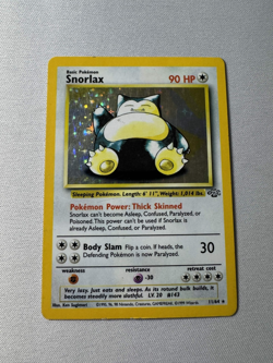 Pokemon TCG Snorlax Jungle 11/64 Holo Unlimited Holo Rare - Image 3