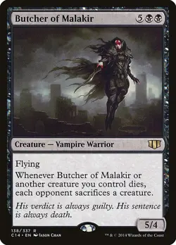 Butcher of Malakir - Commander 2014 | MTG Card - Image 1