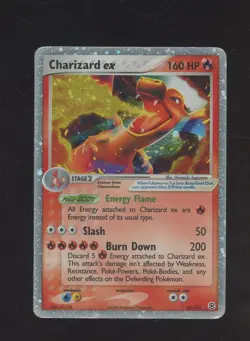 2004 POKEMON EX FIRE RED & LEAF GREEN #105 CHARIZARD EX-HOLO - Image 1