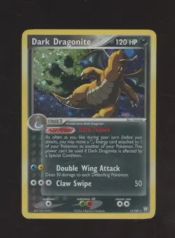 Pokemon TCG Dark Dragonite Holo Rare Team Rocket Returns 15/109 - Image 1