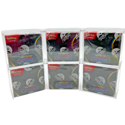 Lot of (6) Pokemon TCG Mega Evolution Phantasmal Flames Booster Boxes w/Acrylic - Image 1
