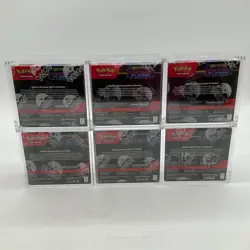 Lot of (6) Pokemon TCG Mega Evolution Phantasmal Flames Booster Boxes w/Acrylic - Image 2