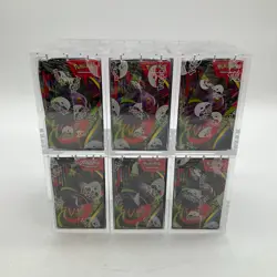 Lot of (6) Pokemon TCG Mega Evolution Phantasmal Flames Booster Boxes w/Acrylic - Image 4