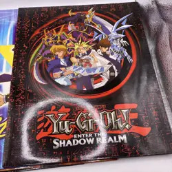 Yu-Gi-Oh! Yugioh Folder Lot Of 4 1996 STARPOINT 3 Ring Hole Pockets Binder - Image 2