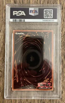 Yu-gi-oh! RARE Gravedigger Ghoul LOB-065 First Edition PSA Mint 9 - Image 2