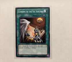 Yu-Gi-Oh! Six Samurai Bundle | Nisashi Holo + Zanji + Irou + Cunning Spell | NM - Image 5